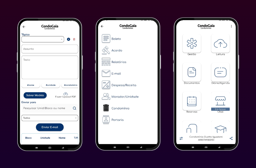 App Gestão de Condominio